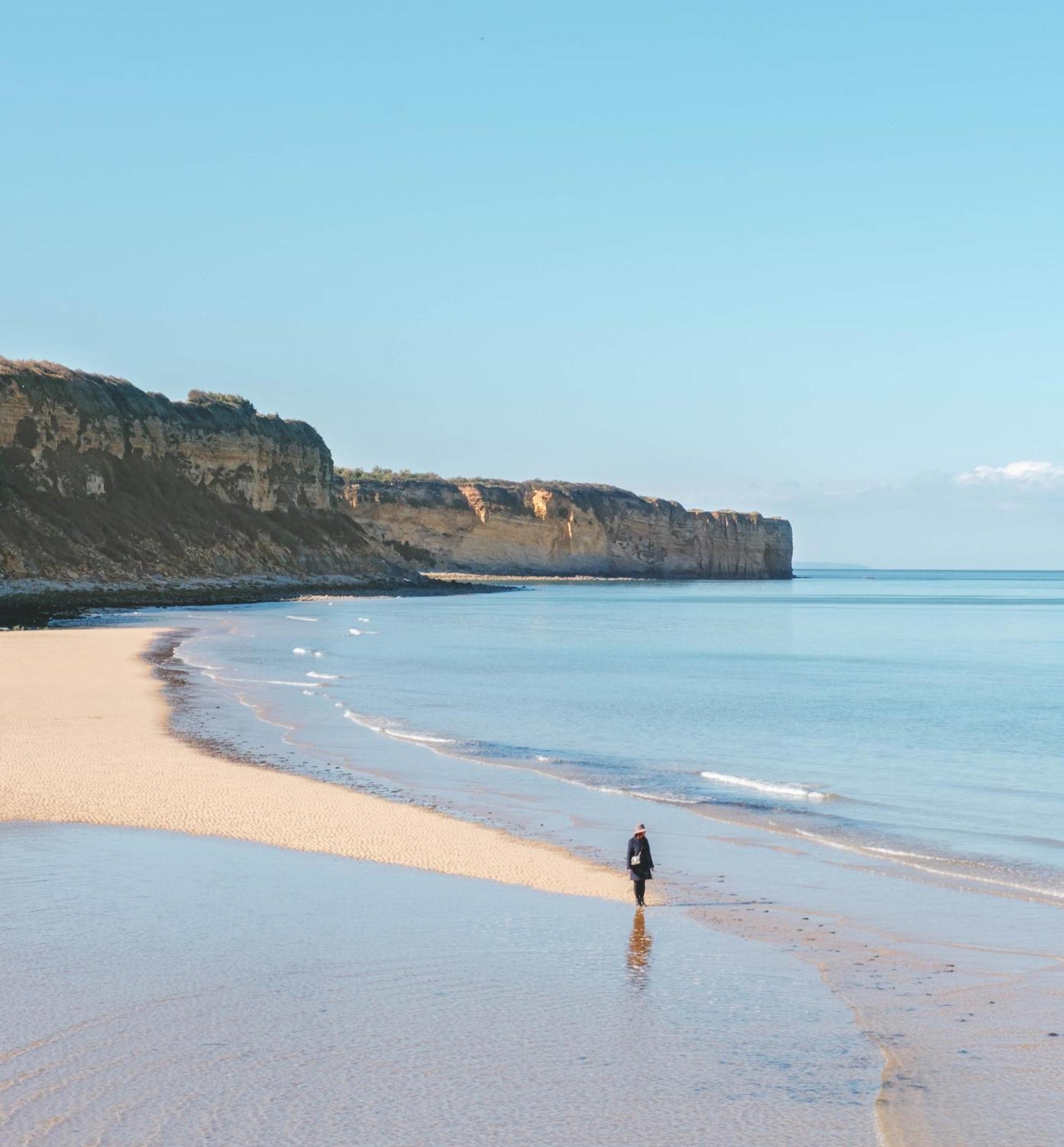 Sweet Omaha Belle Maison Recente Lumineuse Et Cosy Bien Equipee Jardin Clos 15 Mn A Pied Plage Omaha Beach Et Proche De Bayeux & Port En Bessin Saint-Laurent-sur-Mer Extérieur photo