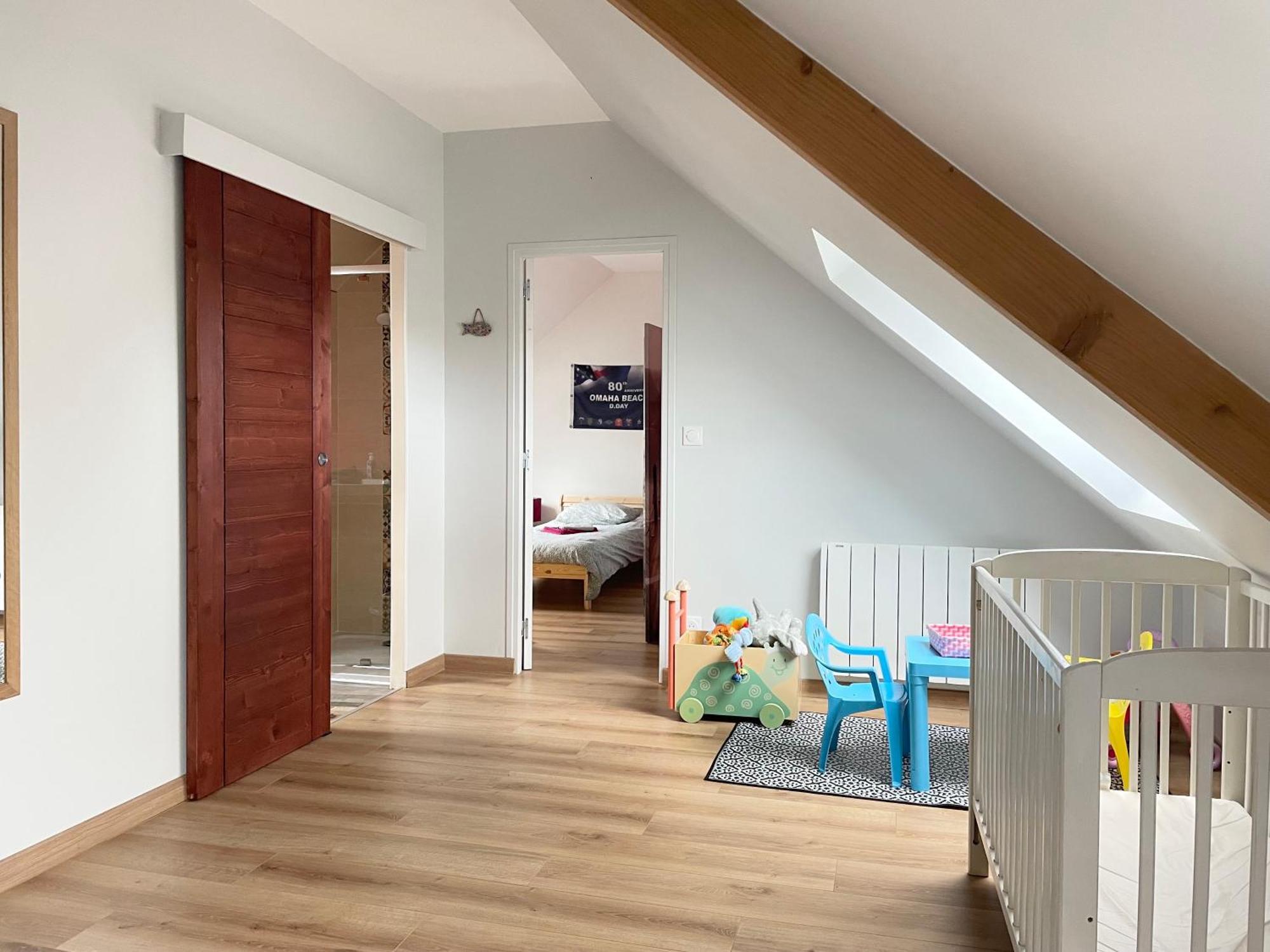 Sweet Omaha Belle Maison Recente Lumineuse Et Cosy Bien Equipee Jardin Clos 15 Mn A Pied Plage Omaha Beach Et Proche De Bayeux & Port En Bessin Saint-Laurent-sur-Mer Extérieur photo