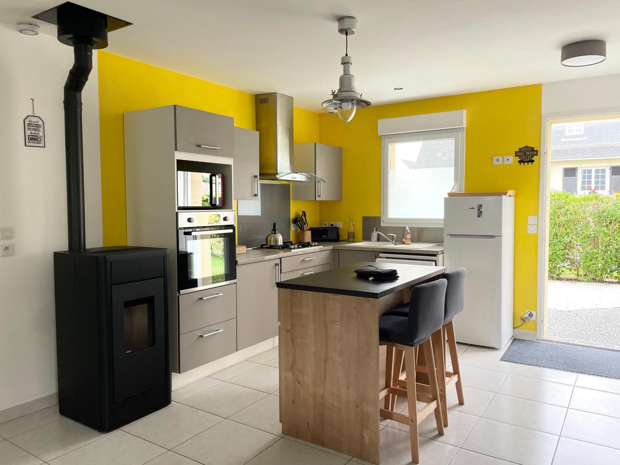 Sweet Omaha Belle Maison Recente Lumineuse Et Cosy Bien Equipee Jardin Clos 15 Mn A Pied Plage Omaha Beach Et Proche De Bayeux & Port En Bessin Saint-Laurent-sur-Mer Extérieur photo